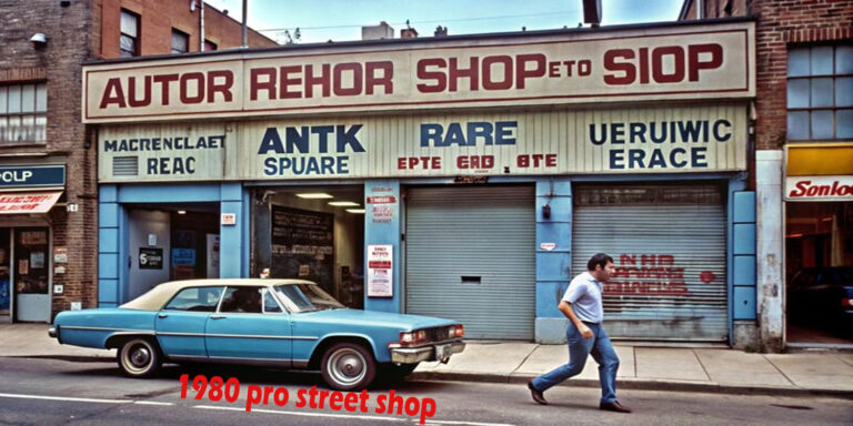 1980 pro street shop